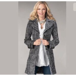 Cabi Style 530 Tweed Wool Blend Jacket Size XS